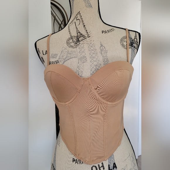 Forever21 tan bustier NWT - Picture 2 of 4